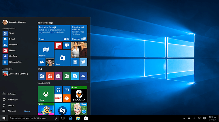 Windows 10 Introductie